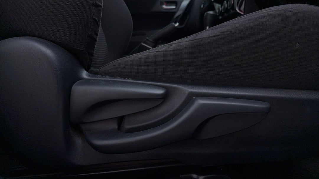 Drivers Side Adjustment Panel