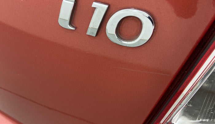 2011 Hyundai i10 SPORTZ 1.2, Petrol, Manual, 74,881 km, Dicky (Boot door) - Minor scratches