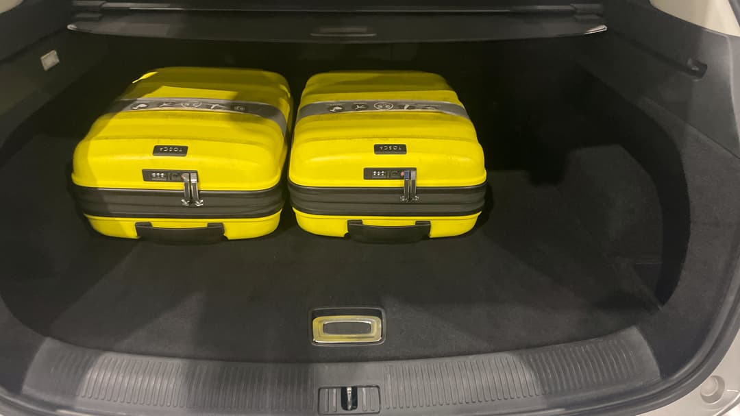 2023 MG HS Excite, Automatic, 51247 km, Boot Inside View with Luggage