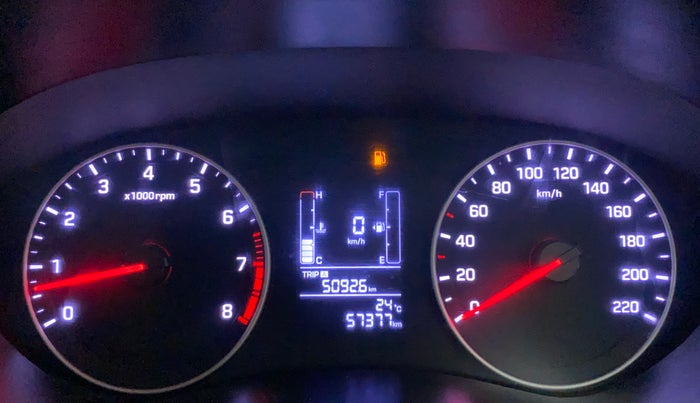 2018 Hyundai Elite i20 ASTA 1.2, Petrol, Manual, 57,377 km, Odometer Image