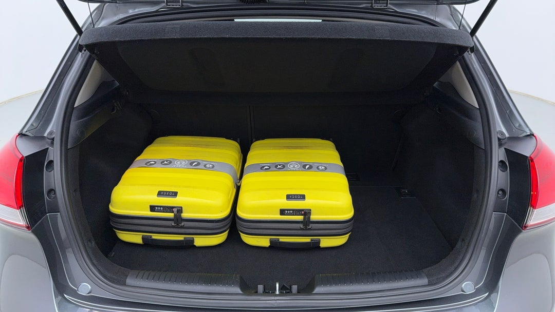 Boot Inside View with Luggage