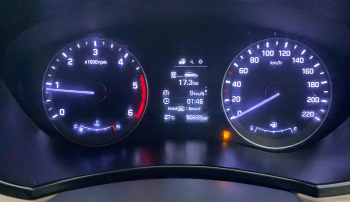 2017 Hyundai Elite i20 1.4 CRDI ASTA (O), Diesel, Manual, 50,932 km, Odometer View