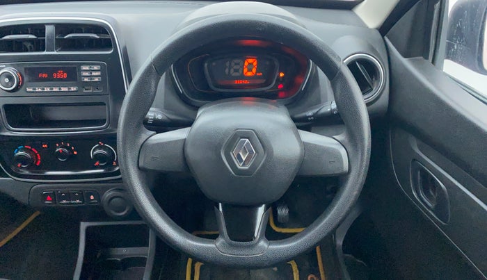 2018 Renault Kwid RXL, Petrol, Manual, 39,111 km, Steering Wheel Close Up