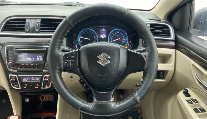 2017 Maruti Ciaz ZETA DIESEL 1.3, Diesel, Manual, 81,647 km, Steering Wheel Close Up