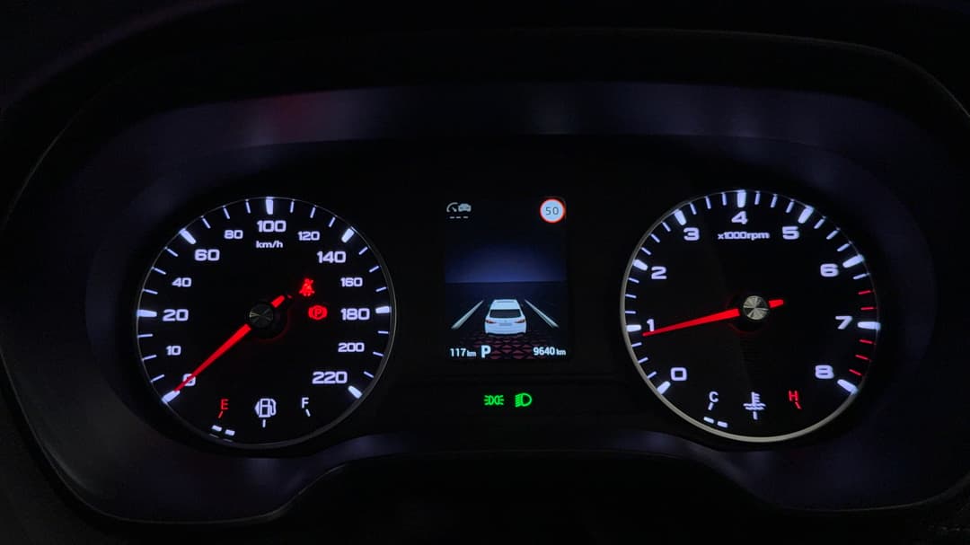 2025 MG ZS Excite, Automatic, 9640 km, Odometer View