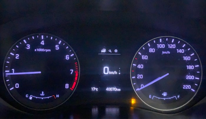2016 Hyundai Elite i20 ASTA 1.2 (O), Petrol, Manual, 40,143 km, Odometer Image