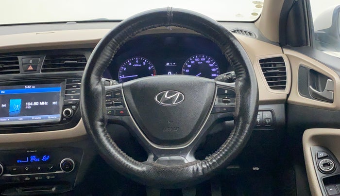 2016 Hyundai Elite i20 ASTA 1.2 (O), Petrol, Manual, 40,143 km, Steering Wheel Close Up