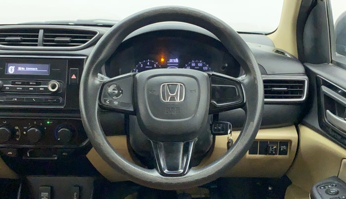 2018 Honda Amaze 1.2L I-VTEC S, CNG, Manual, 98,056 km, Steering Wheel Close Up
