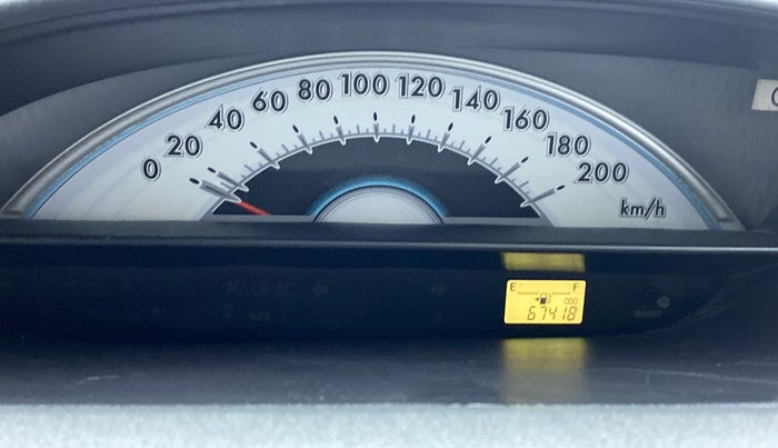 2012 Toyota Etios Liva G, Petrol, Manual, 67,418 km, Odometer Image