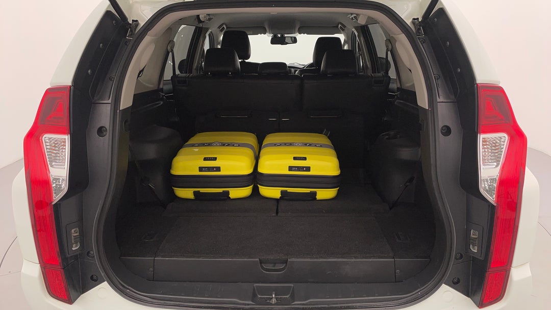 Boot Inside View with Luggage