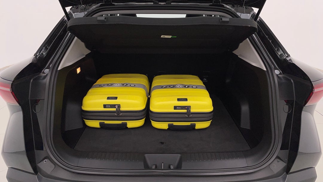 Boot Inside View with Luggage