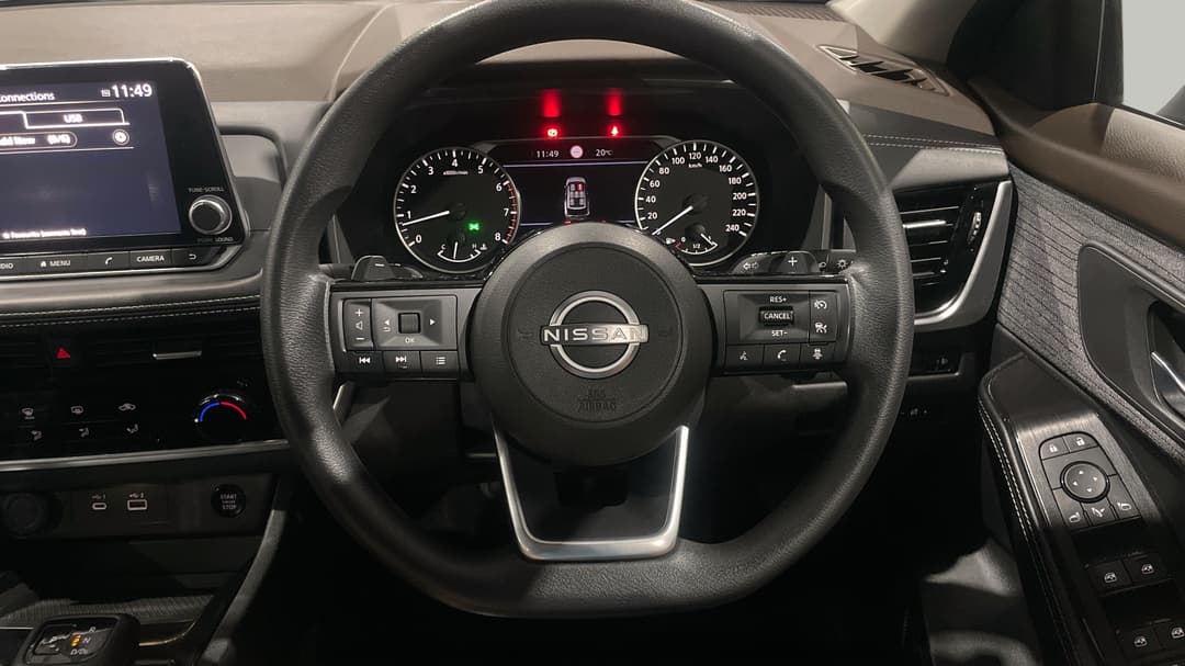 2024 Nissan X-trail St (4WD), Automatic, 58576 km, Steering Wheel Close-up