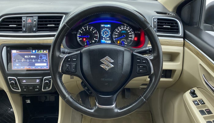 2020 Maruti Ciaz ALPHA 1.5 MT VTVT SHVS, Petrol, Manual, 86,290 km, Steering Wheel Close Up