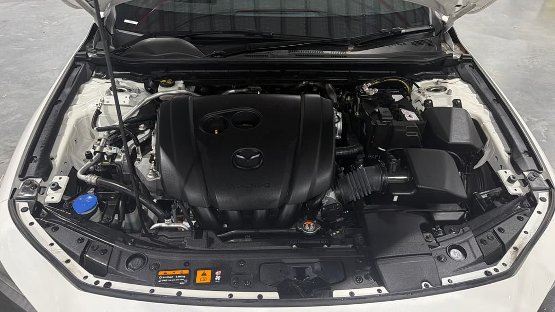 2023 Mazda Mazda3 G25 Astina, Automatic, 37408 km, Open Bonnet (Engine)