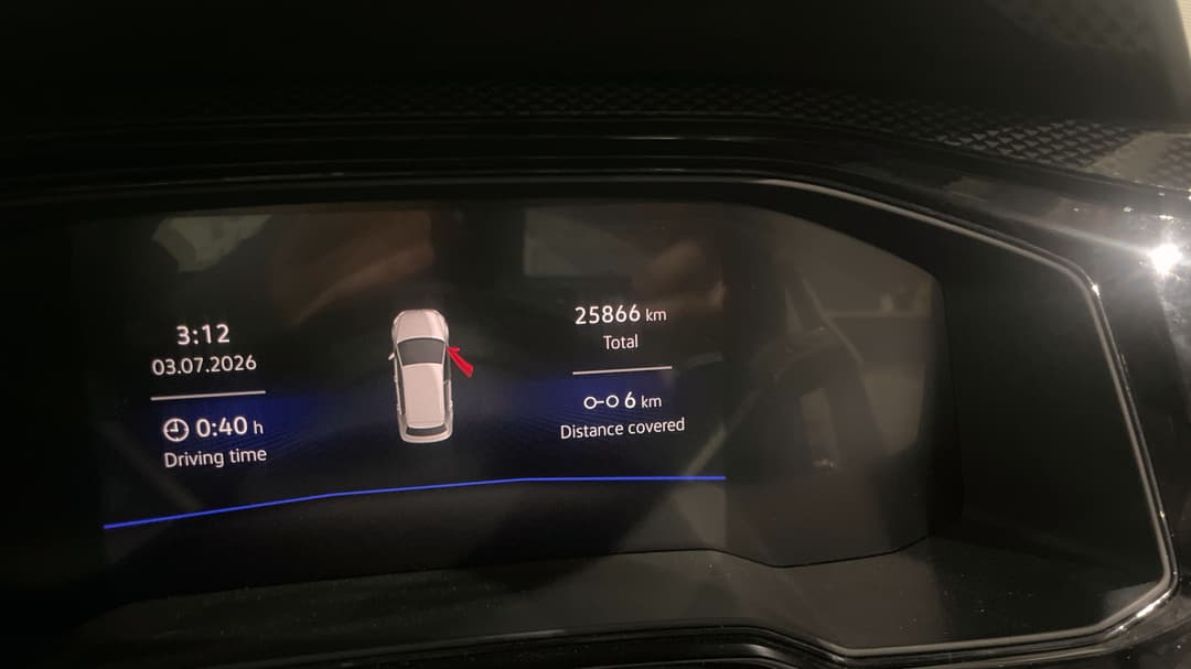 2024 Volkswagen Polo Life, Automatic, 25966 km, Odometer View
