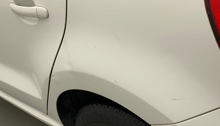 2017 Volkswagen Polo COMFORTLINE 1.2L, Petrol, Manual, 57,238 km, Left quarter panel - Slightly dented