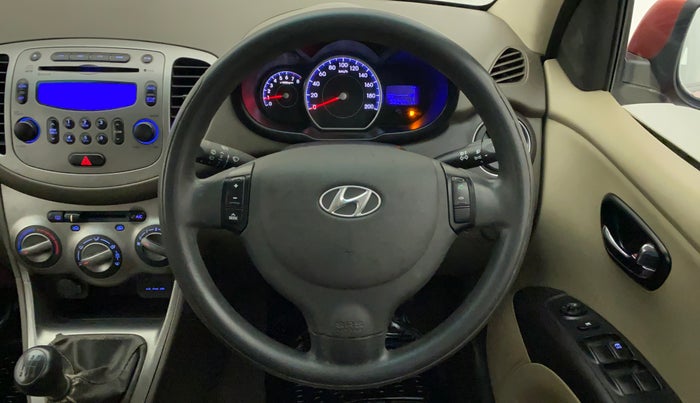 2011 Hyundai i10 SPORTZ 1.2, Petrol, Manual, 50,404 km, Steering Wheel Close Up