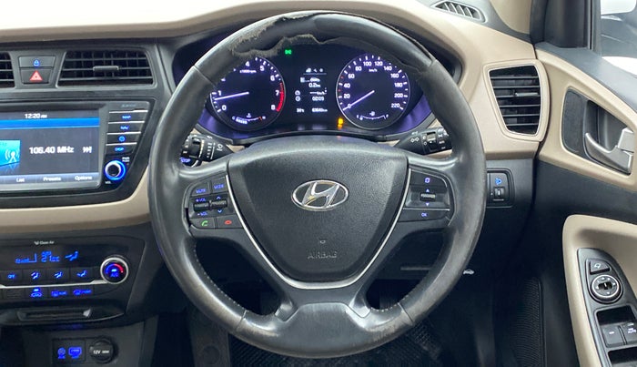 2016 Hyundai Elite i20 ASTA 1.2 (O), Petrol, Manual, 63,868 km, Steering Wheel Close Up