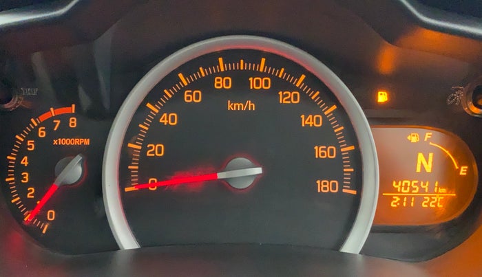 2015 Maruti Celerio VXI AGS, Petrol, Automatic, 40,644 km, Odometer View