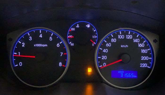 2011 Hyundai i20 ASTA 1.2, Petrol, Manual, 31,565 km, Odometer Image