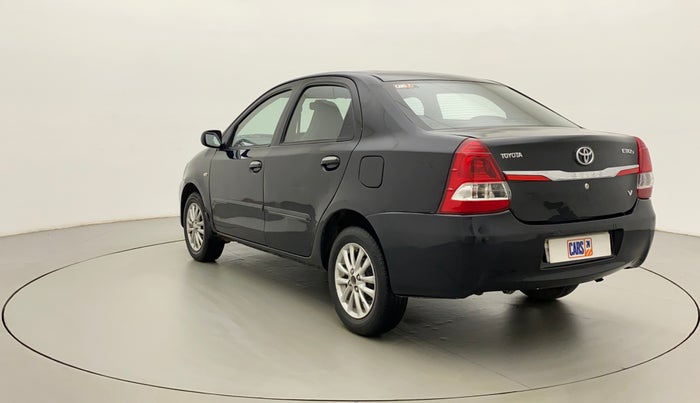 2011 Toyota Etios V, Petrol, Manual, 72,416 km, Left Back Diagonal