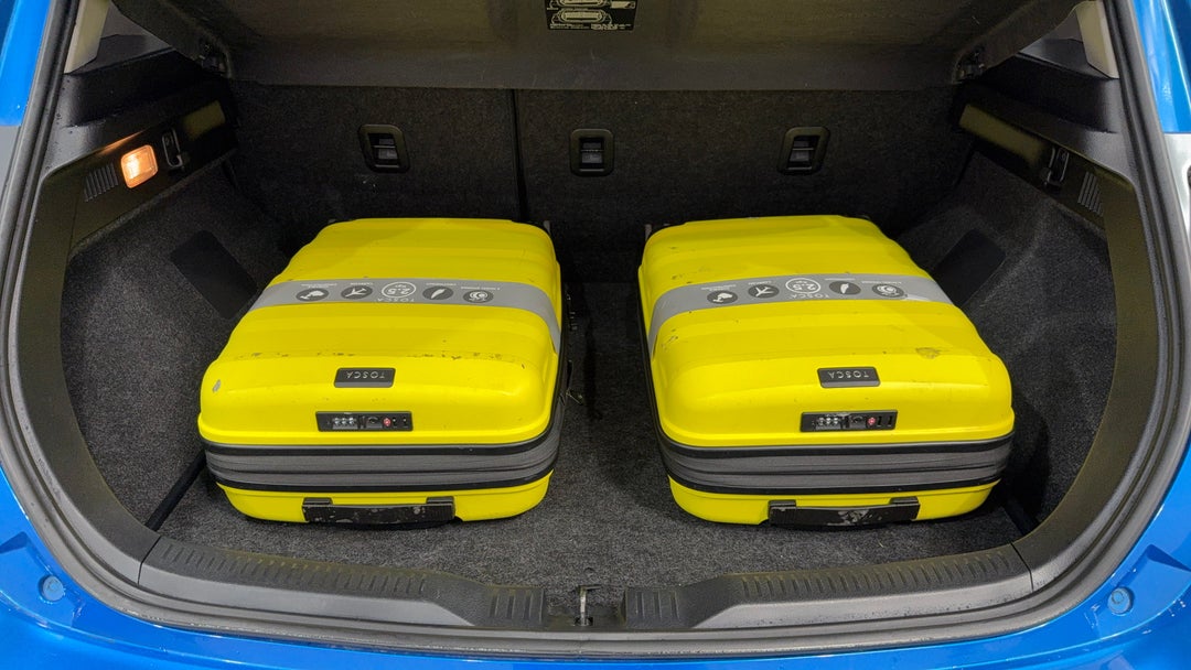 Boot Inside View with Luggage