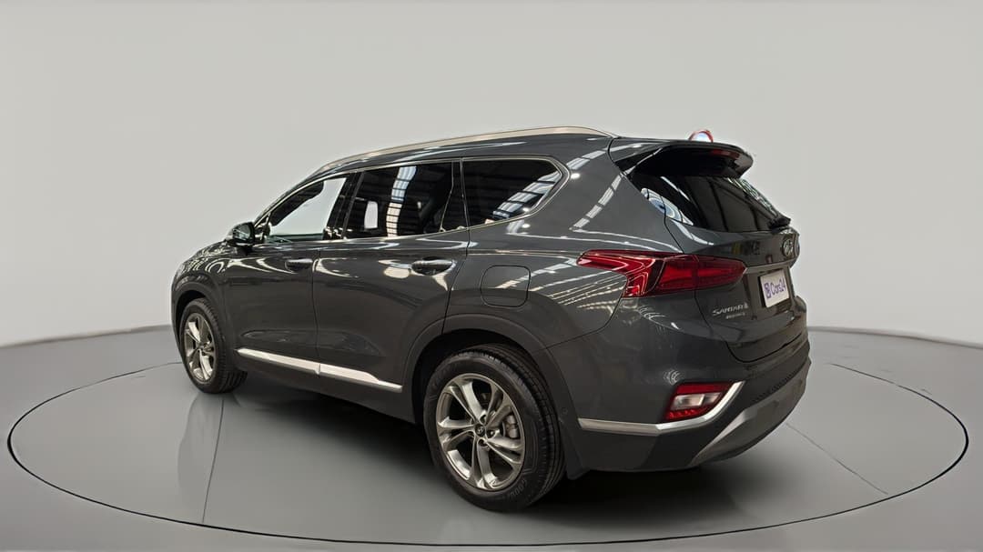 2018 Hyundai Santa Fe Highlander Crdi Satin AWD, Automatic, 62728 km, Left Back Diagonal (45- Degree) View