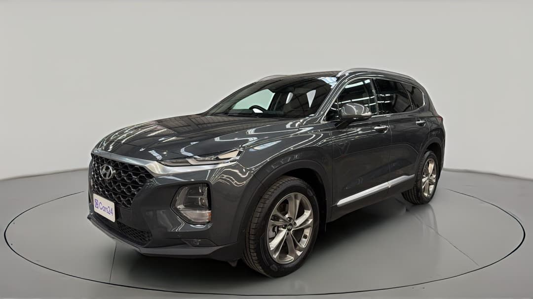 2018 Hyundai Santa Fe Highlander Crdi Satin AWD, Automatic, 62728 km, Left Front Diagonal (45- Degree) View