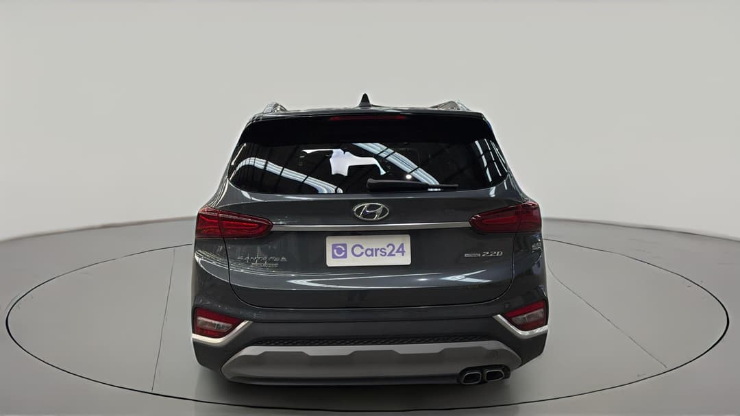 2018 Hyundai Santa Fe Highlander Crdi Satin AWD, Automatic, 62728 km, Back/Rear View
