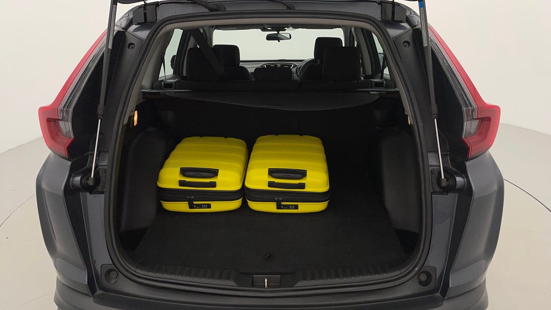 Boot Inside View with Luggage