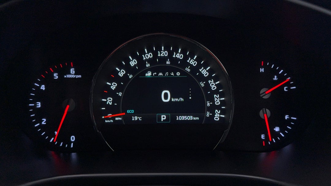 2017 Kia Sorento Platinum (4x4), Automatic, 103503 km, Odometer View