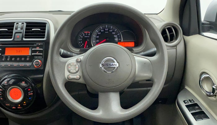 2014 Nissan Micra XV CVT, Petrol, Automatic, 64,081 km, Steering Wheel Close Up