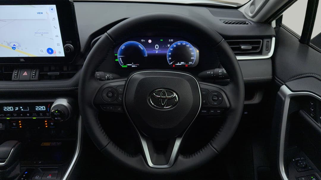 2025 Toyota RAV4 Cruiser (2WD) Hybrid, Automatic, 2541 km, Steering Wheel Close-up