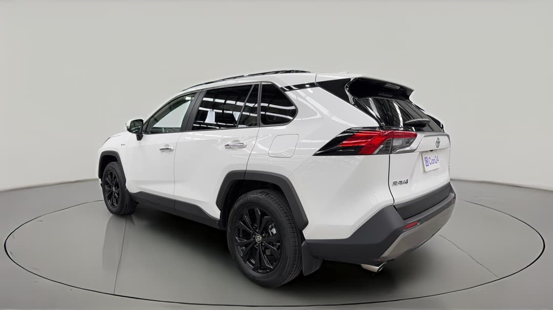 2025 Toyota RAV4 Cruiser (2WD) Hybrid, Automatic, 2541 km, Left Back Diagonal (45- Degree) View