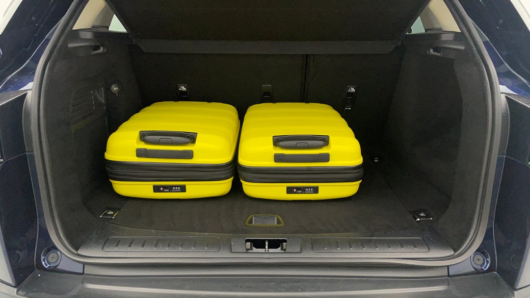 Boot Inside View with Luggage