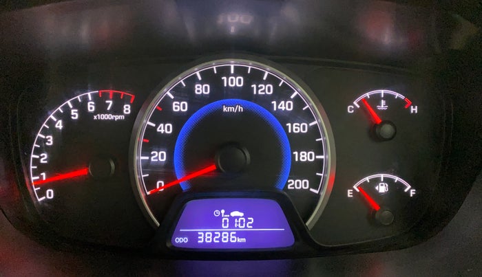2016 Hyundai Grand i10 SPORTZ 1.2 KAPPA VTVT, Petrol, Manual, 38,309 km, Odometer Image