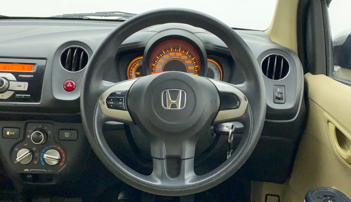 2014 Honda Brio S MT, Petrol, Manual, 58,687 km, Steering Wheel Close Up