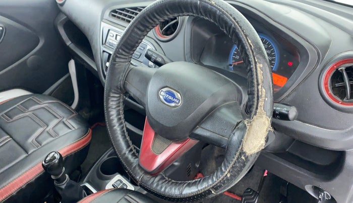 2018 Datsun Redi Go T (O), Petrol, Manual, 58,399 km, Steering wheel - Steering cover is minor torn
