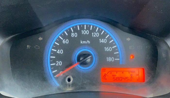 2018 Datsun Redi Go T (O), Petrol, Manual, 58,399 km, Odometer Image