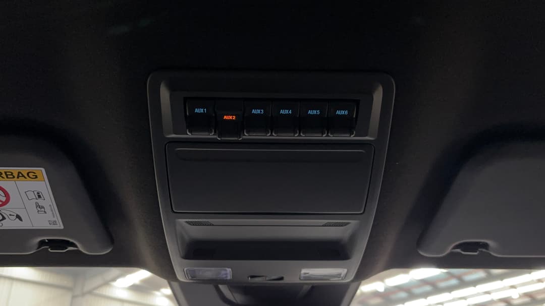 2023 Ford Ranger Wildtrak 3.0 (4x4), Automatic, 33022 km, On-Roof Controls/Sunglass holder
