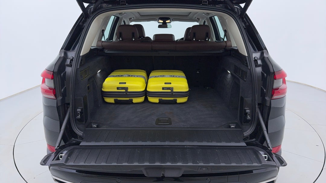 Boot Inside View with Luggage