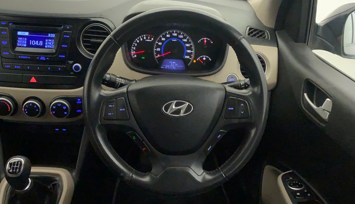 2013 Hyundai Grand i10 ASTA 1.2 KAPPA VTVT, Petrol, Manual, 27,167 km, Steering Wheel Close Up