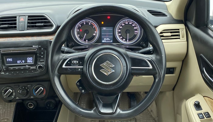 2017 Maruti Dzire VXI, Petrol, Manual, 33,249 km, Steering Wheel Close Up