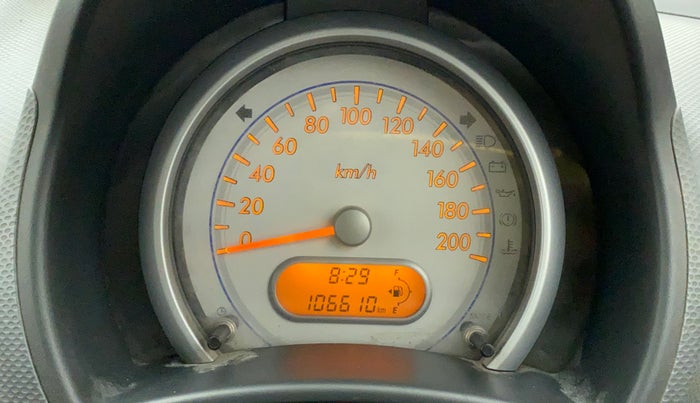2011 Maruti Ritz VXI, Petrol, Manual, 1,06,726 km, Odometer Image