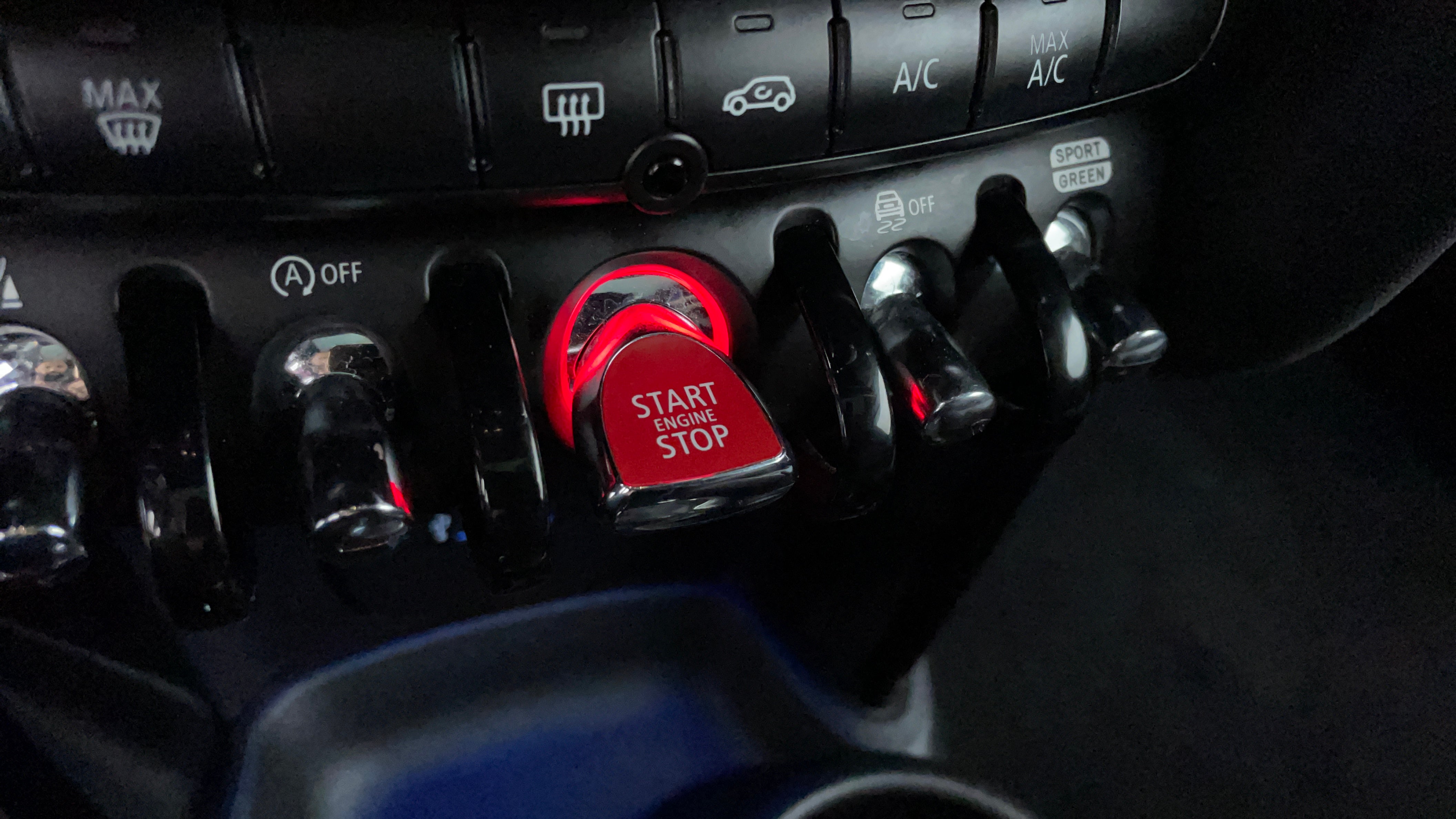 Mini Cooper-Key-less Button Start