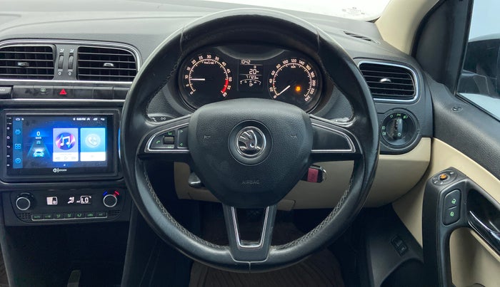 2016 Skoda Rapid 1.5 TDI MT AMBITION, Diesel, Manual, 71,723 km, Steering Wheel Close Up