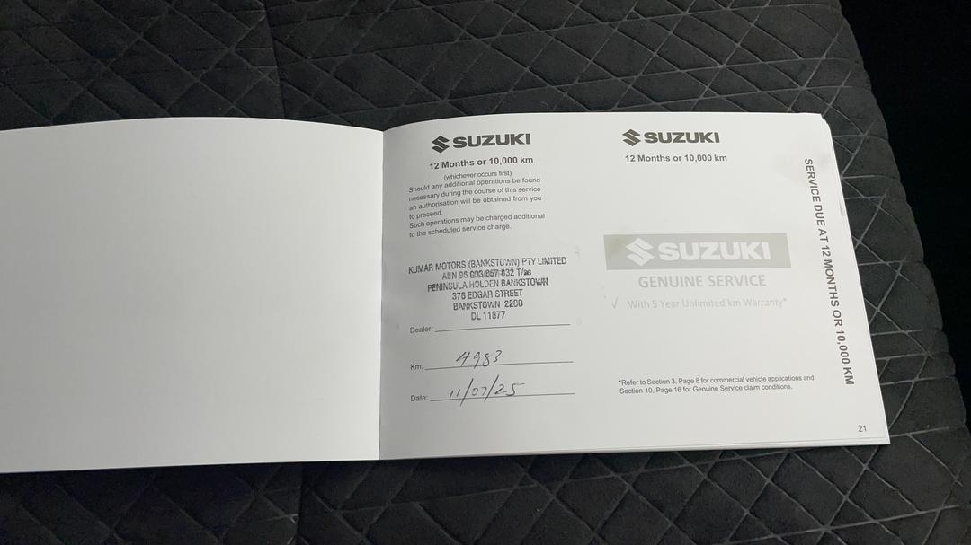 2023 Suzuki Vitara Turbo, Automatic, 4733 km, Service History