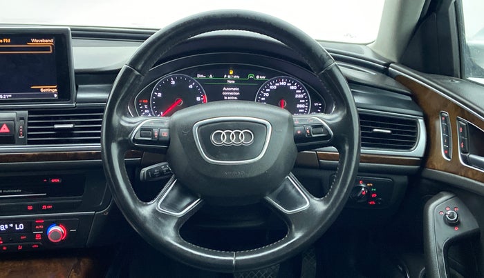 2015 Audi A6 35 TDI S LINE, Diesel, Automatic, 40,925 km, Steering Wheel Close Up