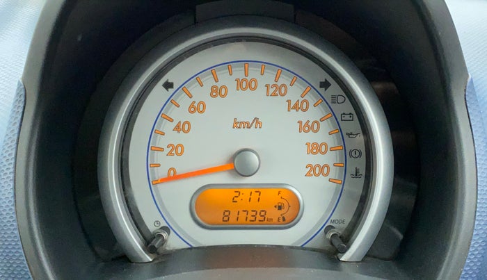 2011 Maruti Ritz ZXI, Petrol, Manual, 81,940 km, Odometer Image