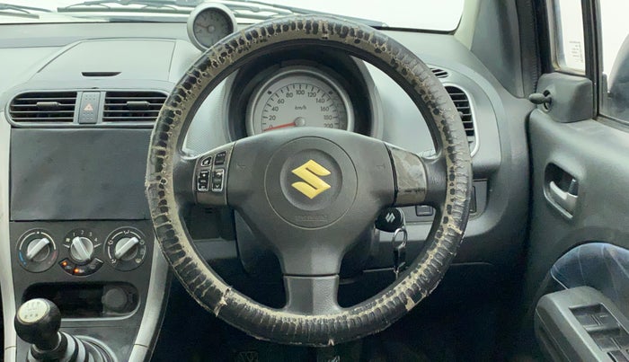 2012 Maruti Ritz ZXI, Petrol, Manual, 66,554 km, Steering Wheel Close Up